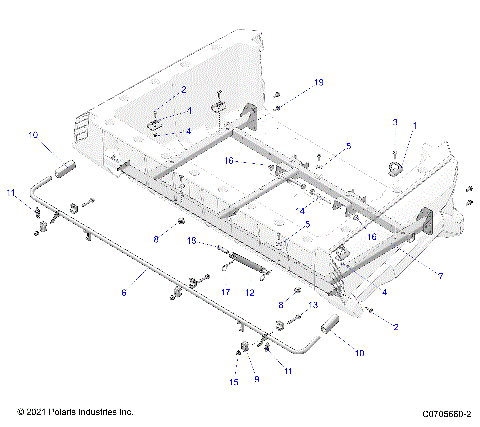 BODY, BOX, MOUNTING - G23GAB99CG/FG (C0705660-2)