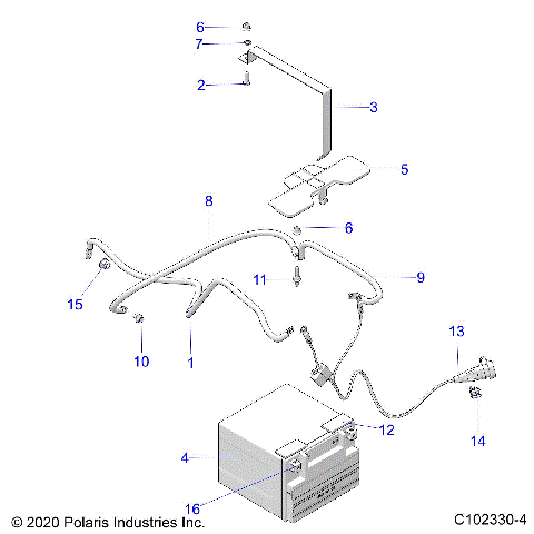 ELECTRICAL, BATTERY - A26SYE85AL (C102330-4)