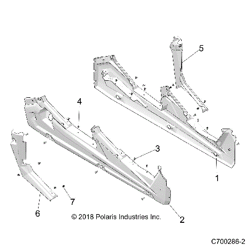 BODY, ROCKER PANELS - Z21A4E99AX/BX(C700286-2)