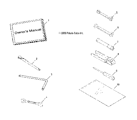 TOOL KIT - A07CL50AA (4999201649920164E03)