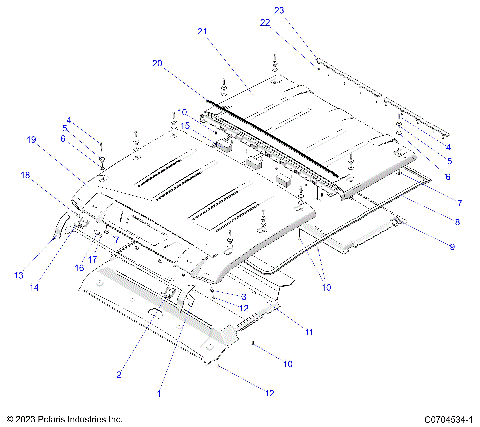 BODY, ROOF - G24GVW99A/99B (C0704534-1)