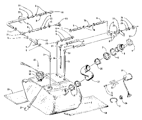 GAS TANK ASSEMBLY [73021]
