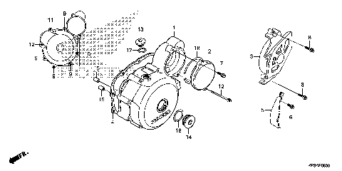 LEFT CRANKCASE COVER
