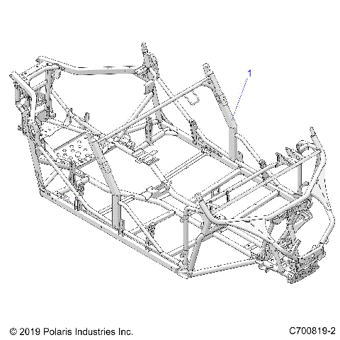 CHASSIS, MAIN FRAME - G21GMD99AJ/AZ/BJ/BZ (C700819-2)