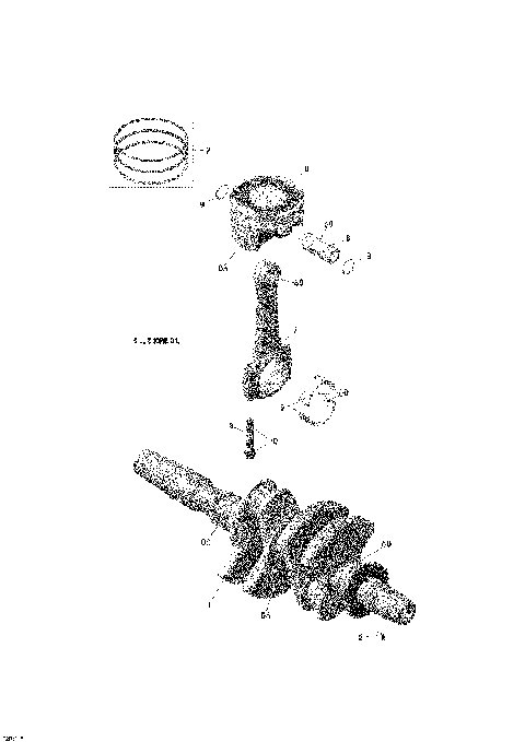 01- Crankshaft, Pistons And Balance Shaft