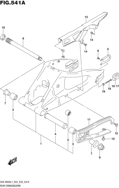REAR SWINGINGARM
