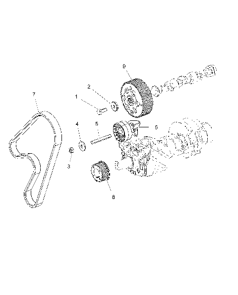ENGINE, TIMING PULLEY, TIMING BELT, JOCKEY PULLEY - R16B1PD1AA/2P (49BRUTUSTIMING15DSL)