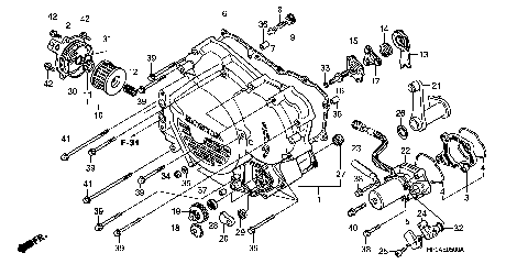FRONT CRANKCASE COVER