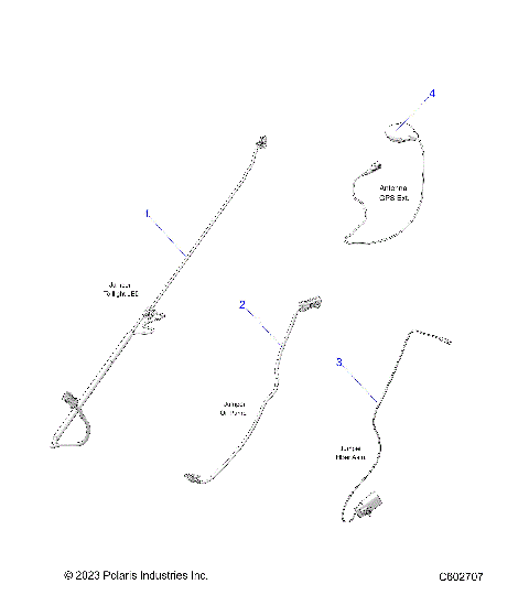 ELECTRICAL, JUMPER WIRES/ANTENNA - S24TLT6REL (C602707)