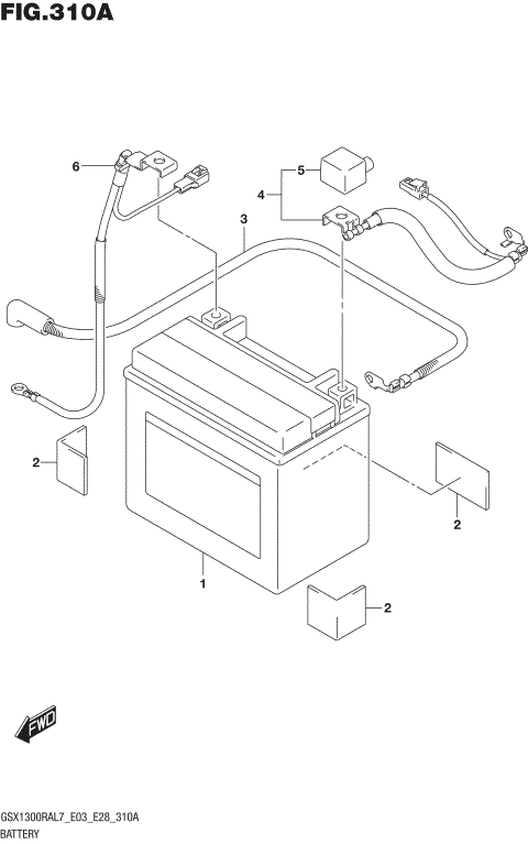BATTERY (GSX1300RAL7 E03)