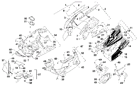 SKID PLATE AND SIDE PANEL ASSEMBLY [101422]