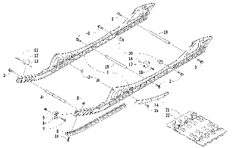 SLIDE RAIL AND TRACK ASSEMBLY [99103]