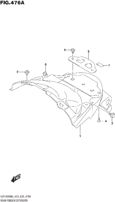 REAR FENDER EXTENSION