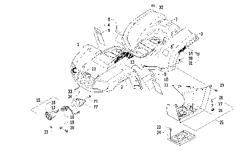 BODY PANEL AND HEADLIGHT ASSEMBLY [100314]