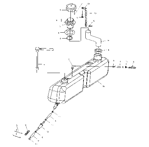 OIL TANK - W005199D (4955825582A014)