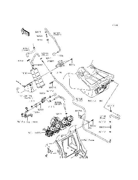 2015 Kawasaki Motorcycles Parts-Finder Diagrams | Cities