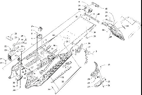 TUNNEL AND SNOWFLAP ASSEMBLY [106843]