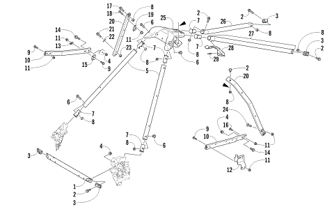 STEERING SUPPORT ASSEMBLY