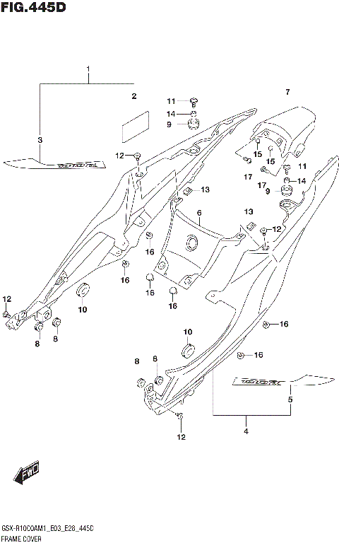 FRAME COVER (GSX-R1000RZA)