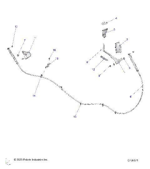 DRIVE TRAIN, GEAR SELECTOR - R23E3SC3BD (C730371)