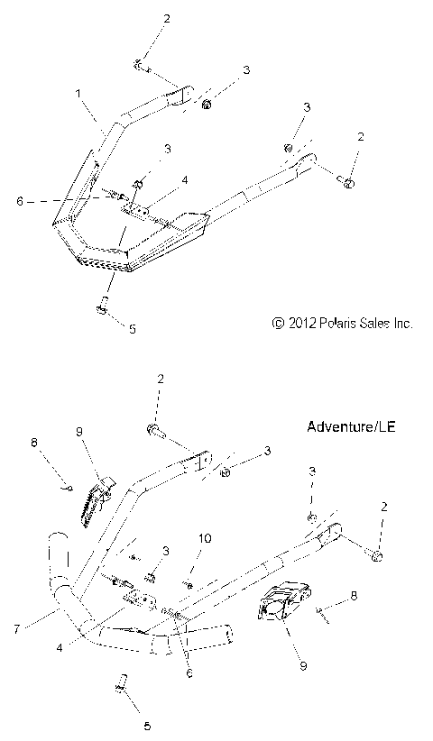 BODY, BUMPER, FRONT - S13BA8/BC8/BD8/BS8  (49SNOWBUMPER13800SBPRO)