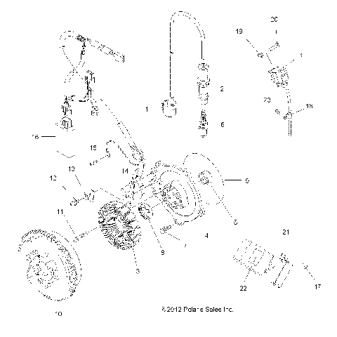 ELECTRICAL, IGNITION SYSTEM - A12MH50FF/FX/FY (49ATVMAGNETO12SP500)