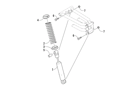 FRONT SUSPENSION SHOCK ABSORBER