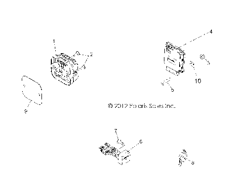 ELECTRICAL, REGULATOR, RELAYS and ECU - R13RH50AG/AH/AM/AR (49RGRELECT13500)