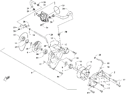 WATER PUMP ASSEMBLY [110340]