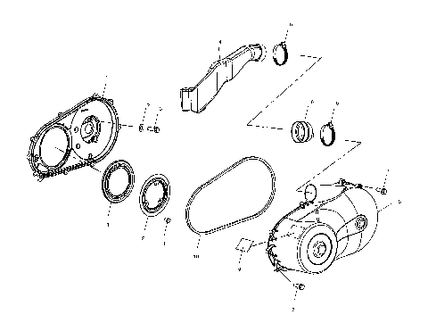 CLUTCH COVER - C11RB42AA/C11RD50AA/AB/C11RF50AA (4981898189D01)