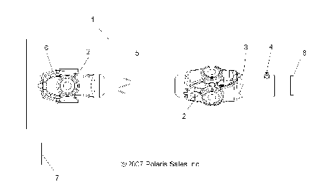DRIVE TRAIN, FRONT PROP SHAFT (Built 9/17/07 and Before) - A08MH50AX/AZ (49ATVSHAFTPROP08SP500)