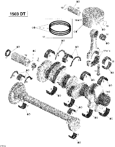 01- Crankshaft, Pistons And Balance Shaft