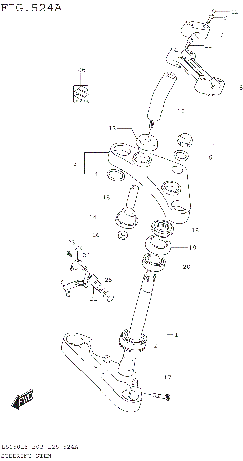 STEERING STEM
