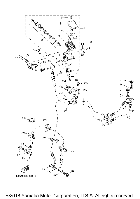 FRONT MASTER CYLINDER