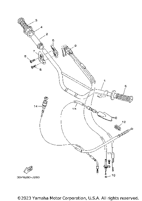 STEERING HANDLE & CABLE