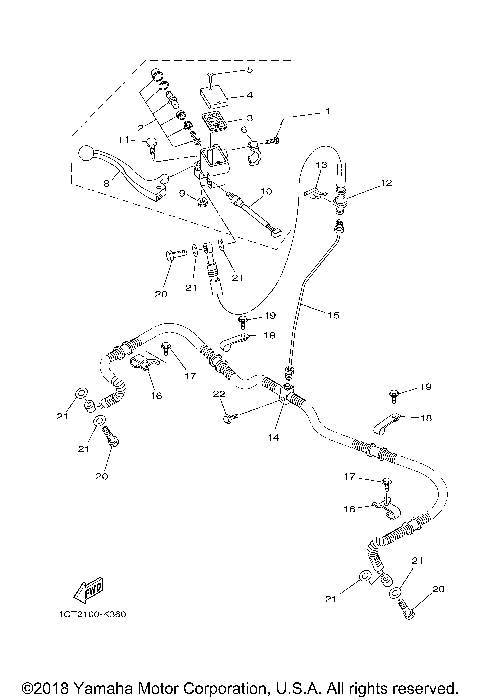 FRONT MASTER CYLINDER