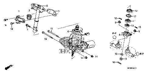 STEERING SHAFT (POWER