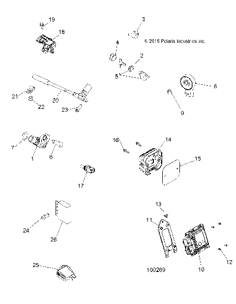ELECTRICAL, SWITCHES, SENSORS and ECM - A16SES57F1/F2/SBT57F1 [100269]
