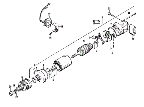 STARTER MOTOR ASSEMBLY
