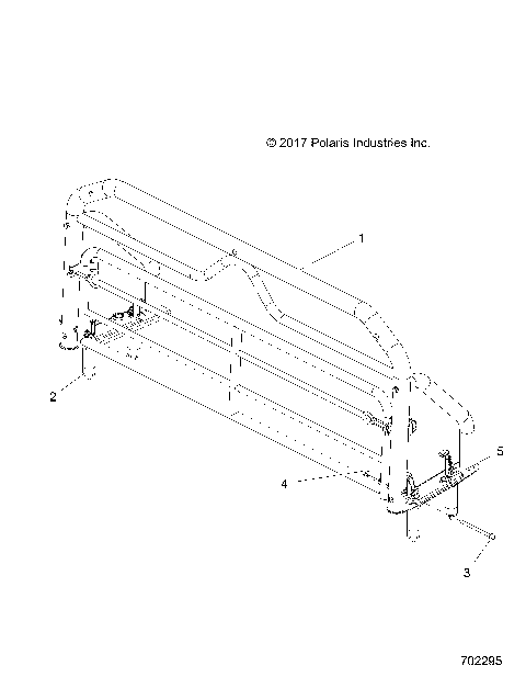 ACCESSORY, RACK HDCHE, XOVR - R18RGK99BS (702295)