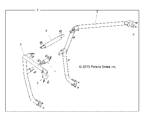 CHASSIS, CAB FRAME EXTENSION KIT - R13VE7EAS (49RGREXTENSION13RZRS)