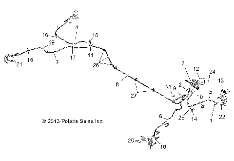 BRAKES, LINES AND MASTER CYLINDER - R18RVU99AS (49RGRBRAKELINES14CREW)