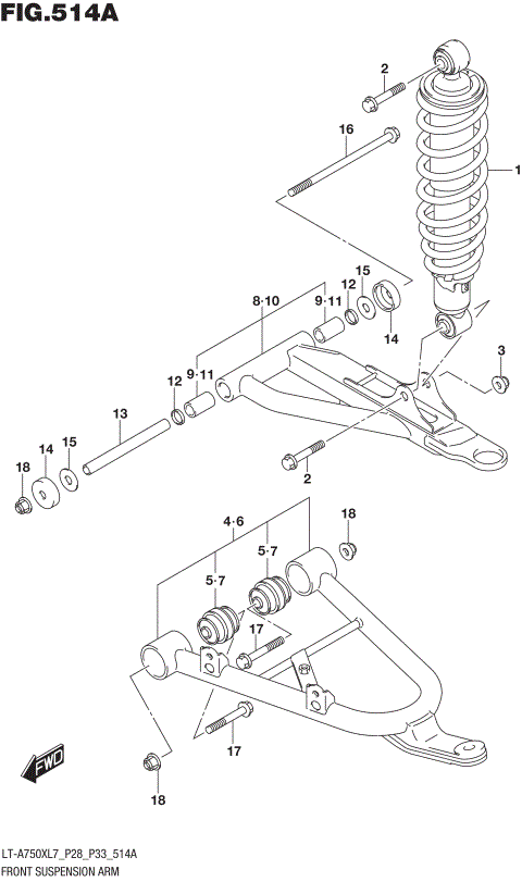 FRONT SUSPENSION ARM