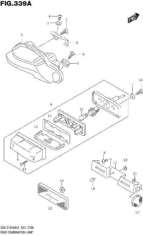 REAR COMBINATION LAMP