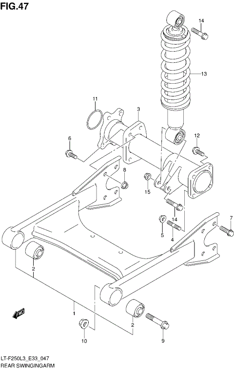 REAR SWINGINGARM