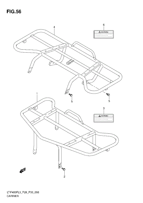 CARRIER (LT-F400FZL3 P33)