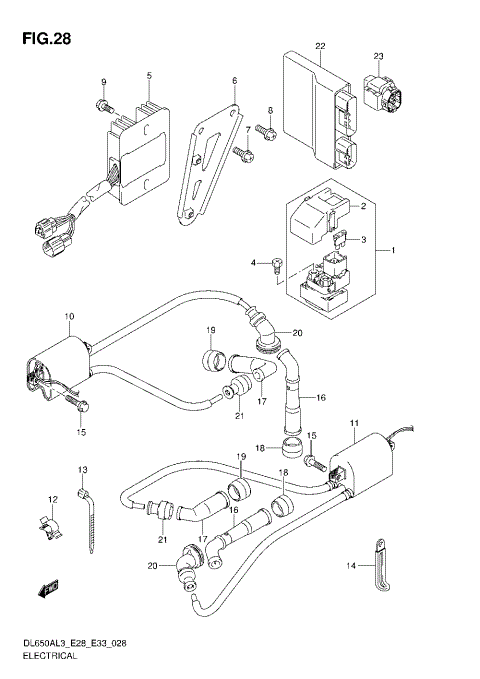 ELECTRICAL (DL650AL3 E33)