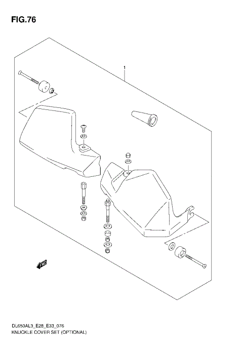 KNUCKLE COVER SET (OPTIONAL)