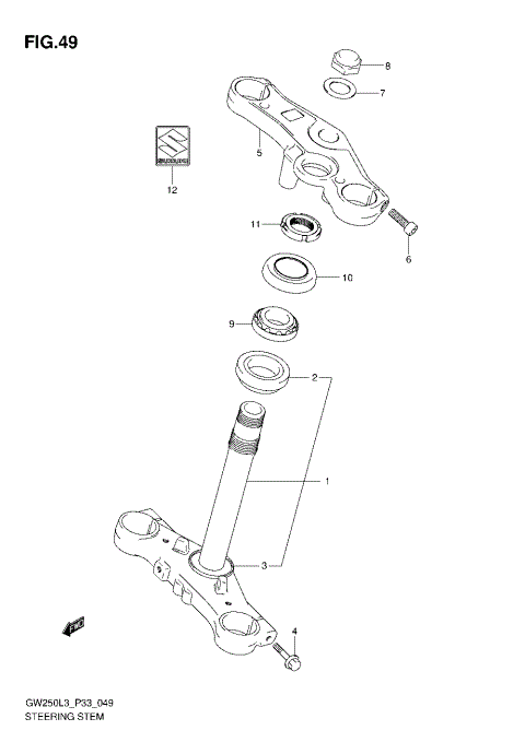 STEERING STEM