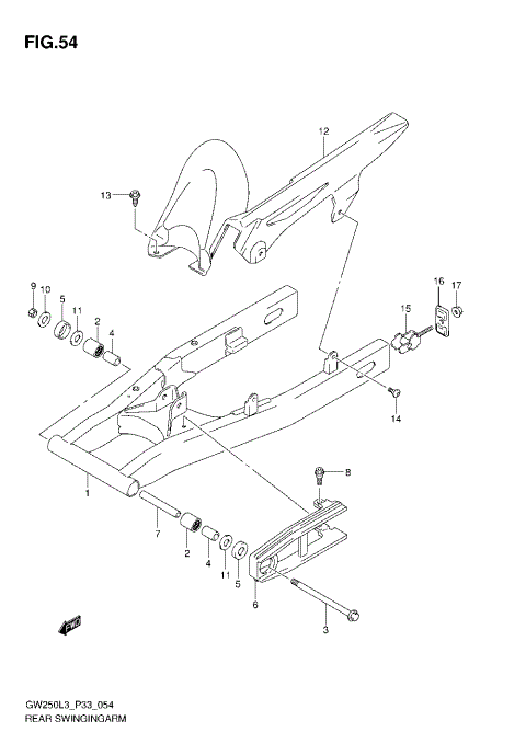 REAR SWINGINGARM